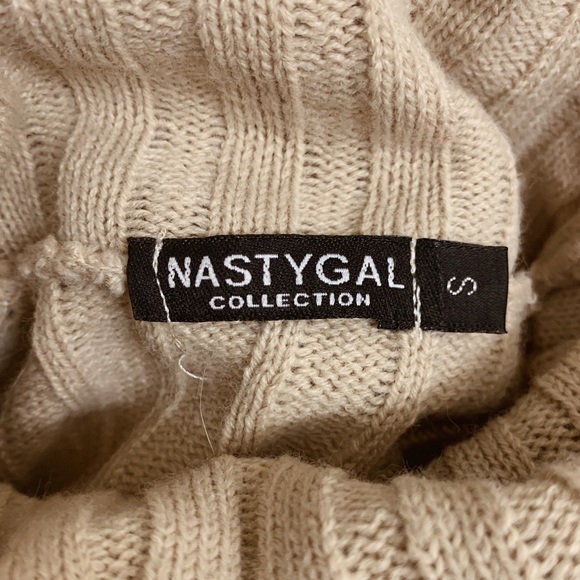 Nasty Gal lightweight taupe sweater size s - Picture 2 of 2